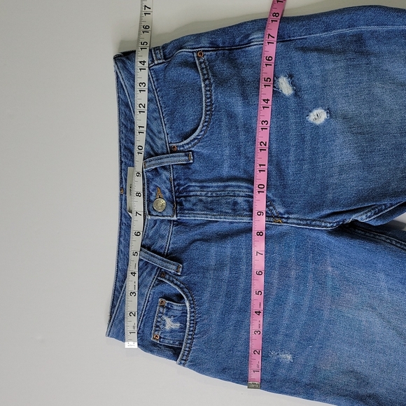 Topshop Moto Hayden Destroyed Jeans SZ 26 - Picture 6 of 12